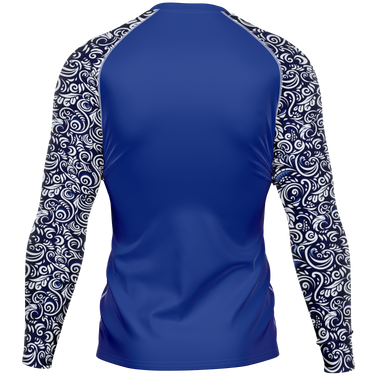 Chokefish™ Long Sleeve Rashguard Maori Men's Shirt-007